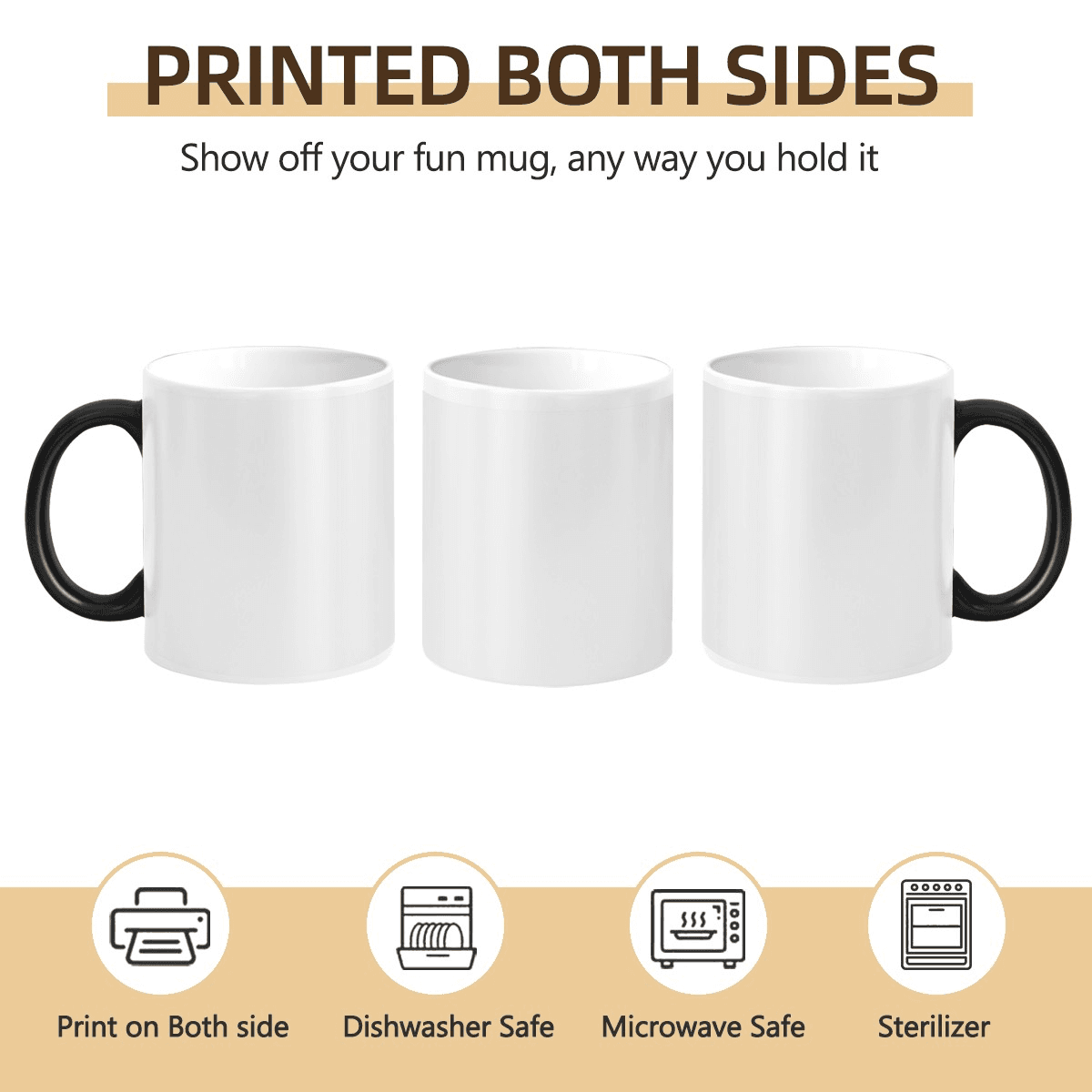 Custom 11oz Color-Changing Mug - alternate view