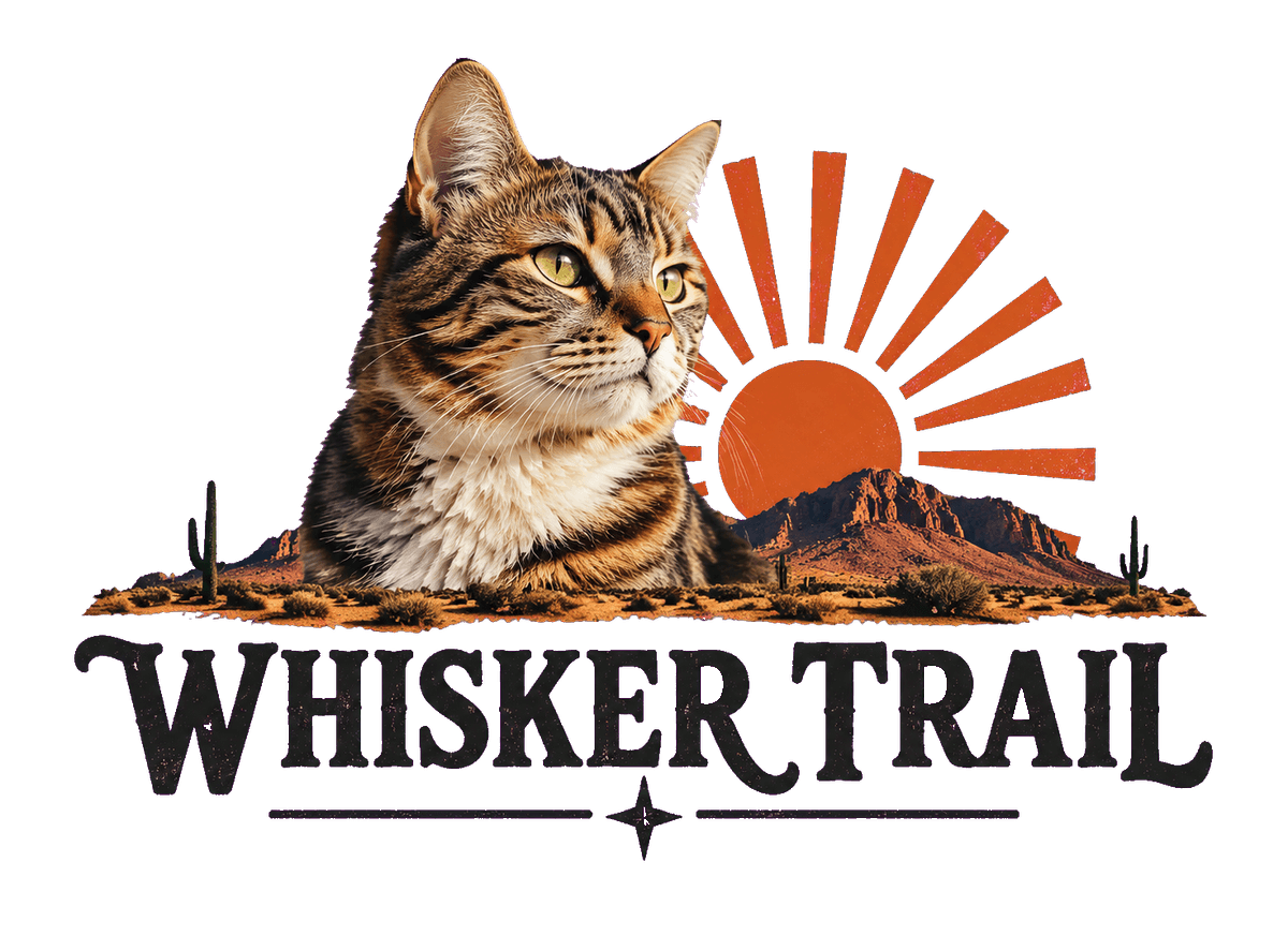 Whisker Trail Supply: transparent production artwork without a garment or model