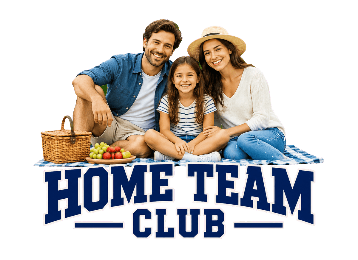 Our Family Club: transparent production artwork without a garment or model