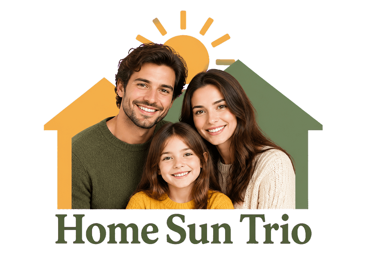 Home Sun Trio: transparent production artwork without a garment or model