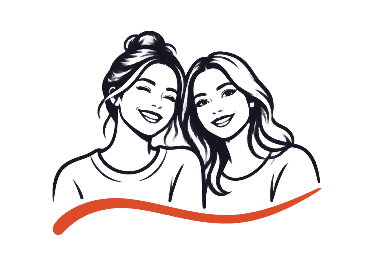 Friendship Ink Link: transparent production artwork without a garment or model