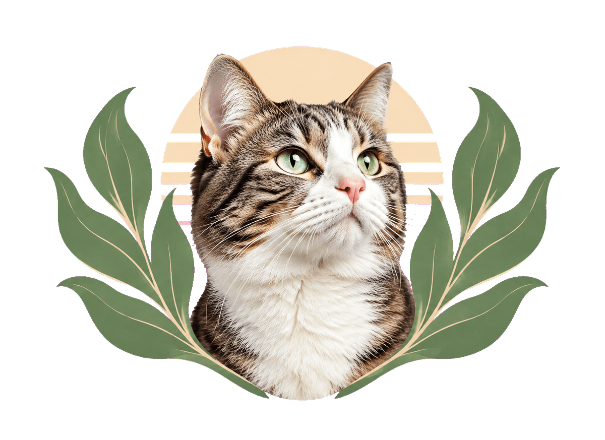Cat Garden Light: transparent production artwork without a garment or model