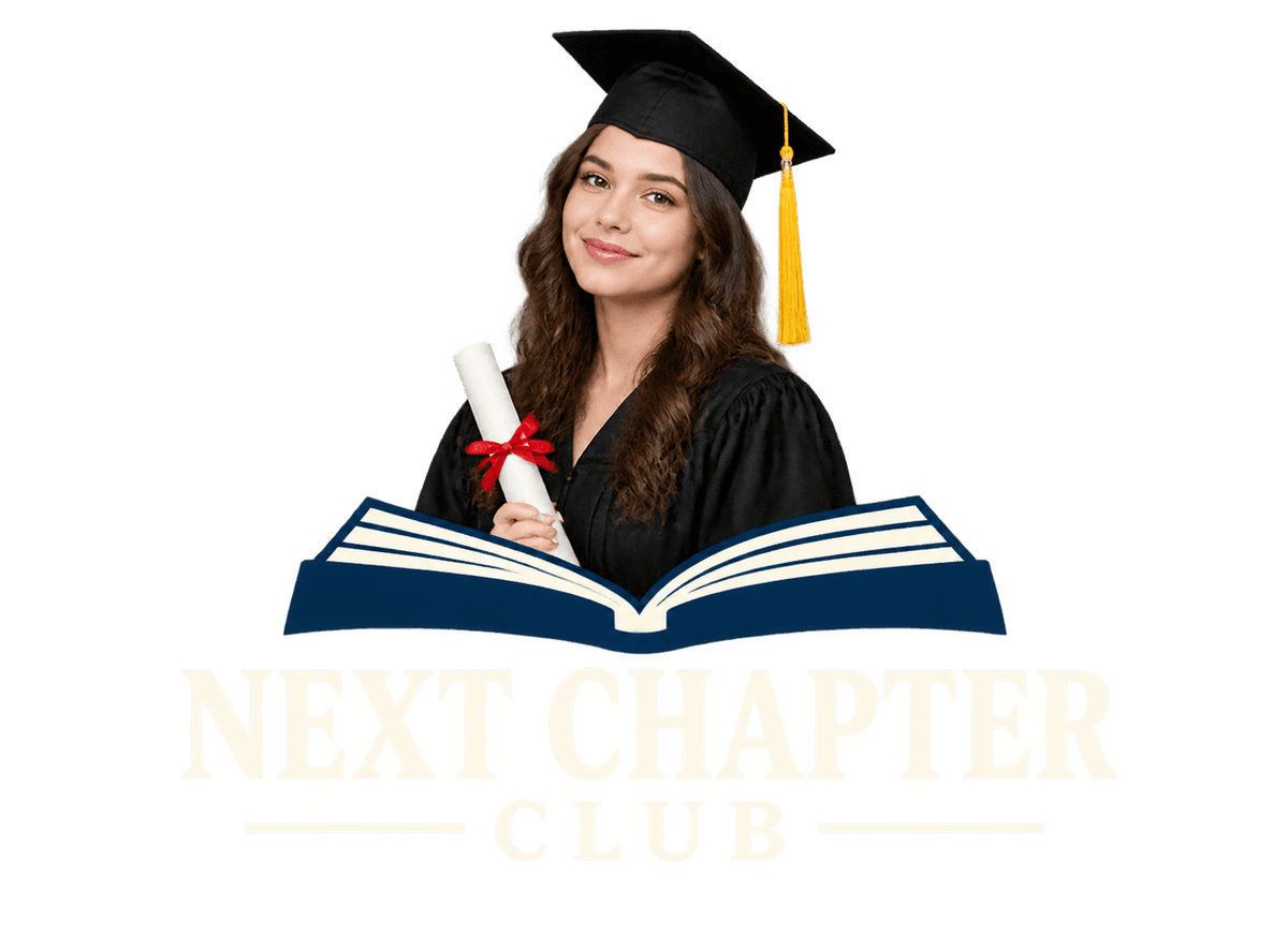 Graduate Chapter Club: transparent production artwork without a garment or model