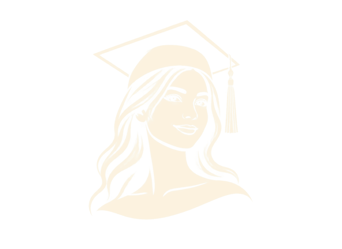 Graduate Contour: transparent production artwork without a garment or model