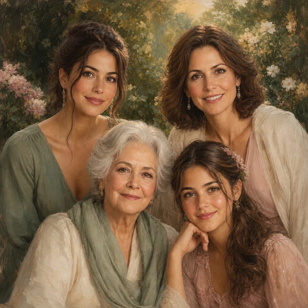 Garden Generations Portrait