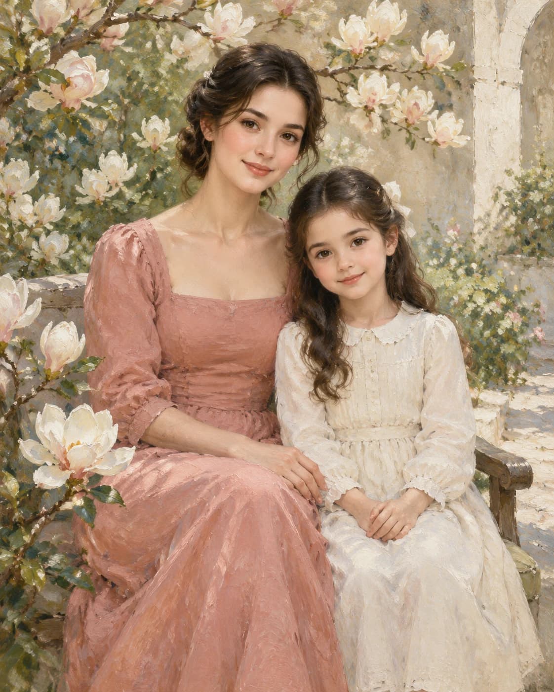 Parents & children portrait collection
