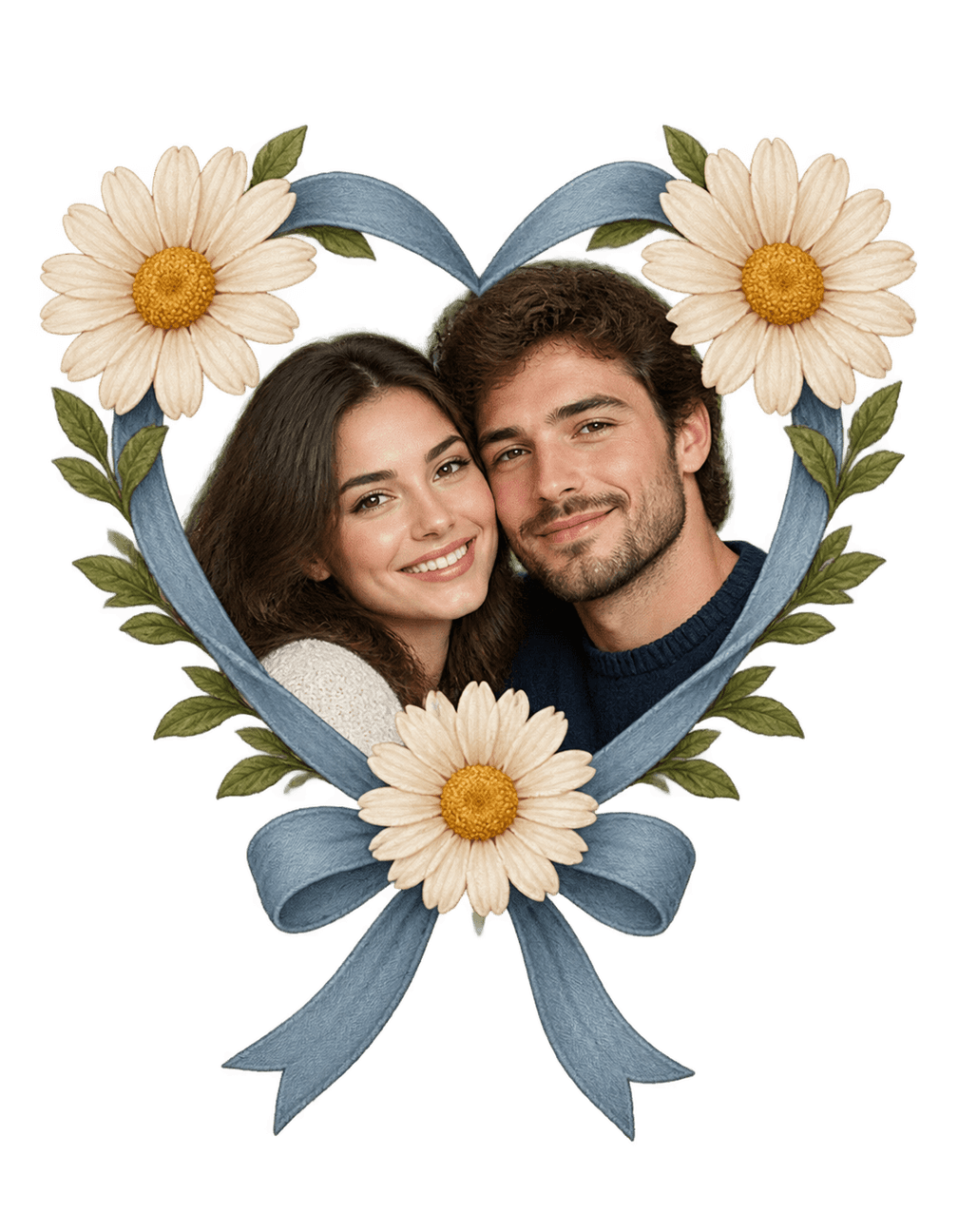Love In Full Bloom original isolated transparent print artwork