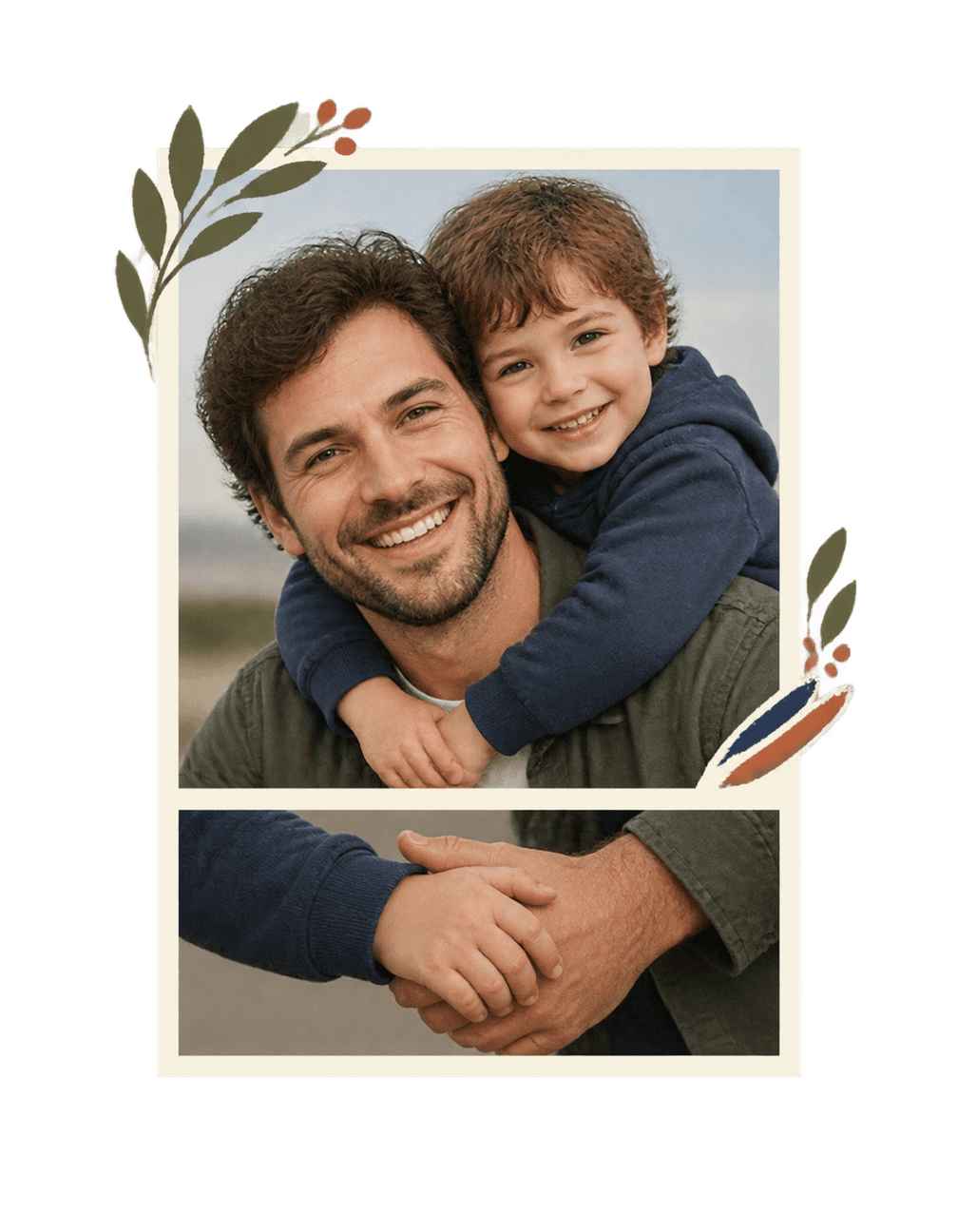 The Dad Sunday Paper original isolated transparent print artwork