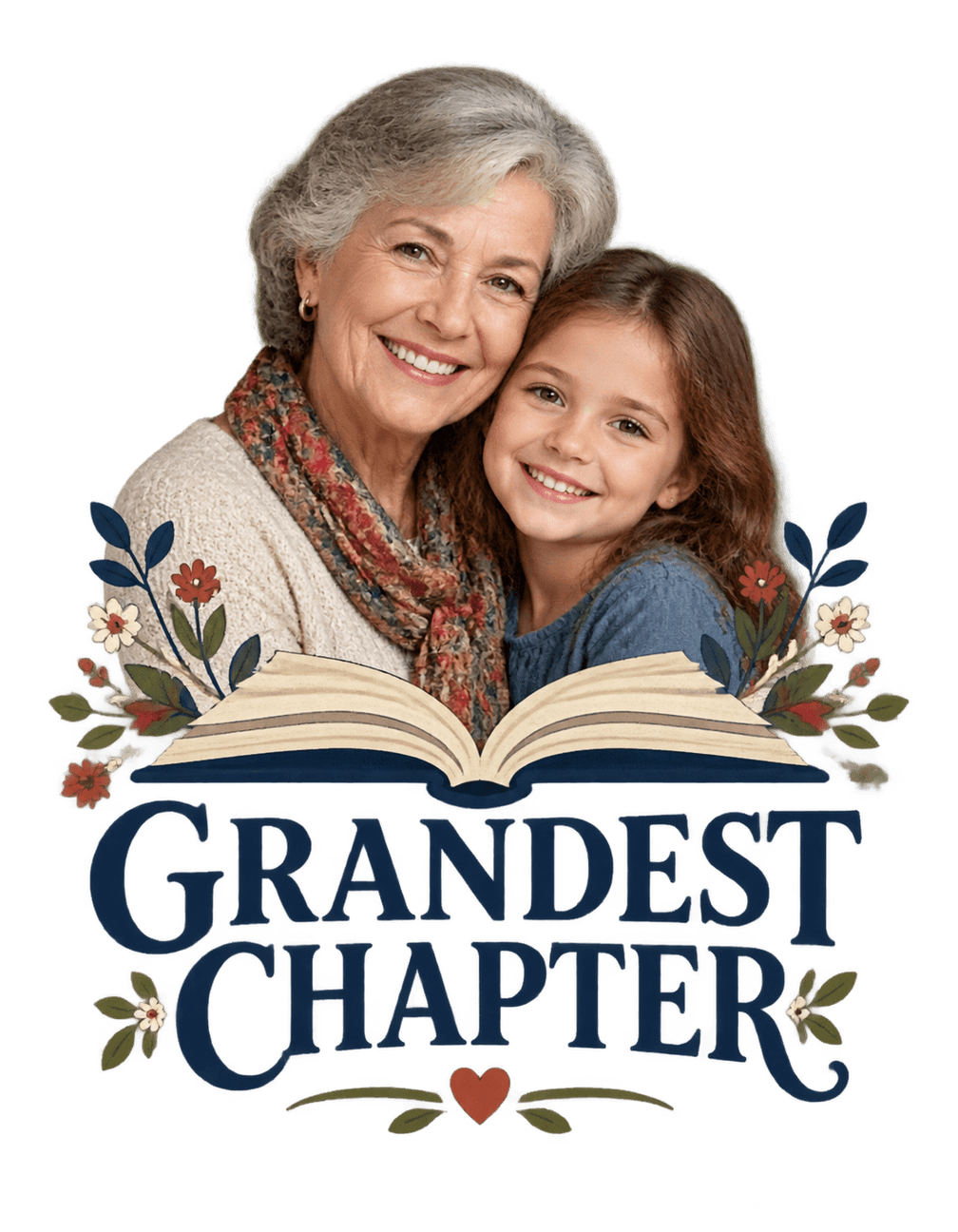 Her Grandest Chapter original isolated transparent print artwork