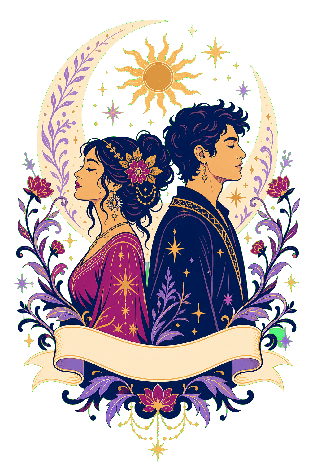 Valentine Celestial Couple
