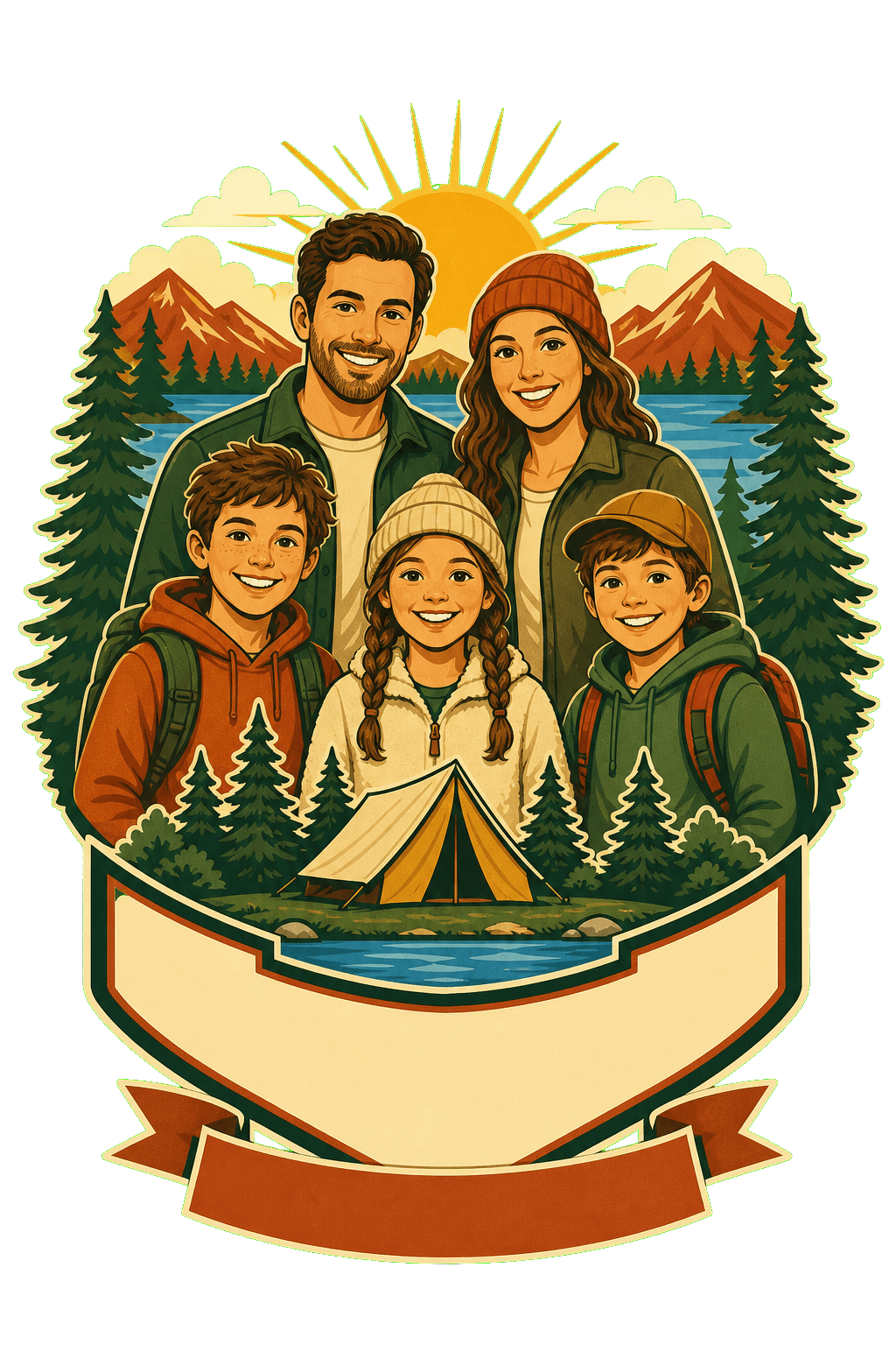 Family Reunion Camp Crest