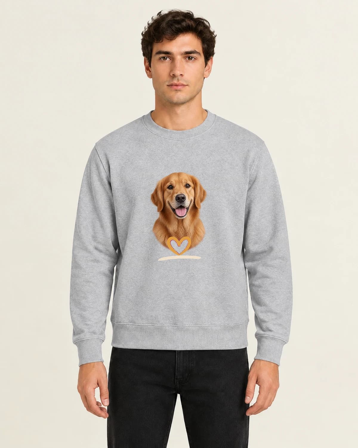 Companion Still Near, men's 260gsm Gray; illustrative styling
