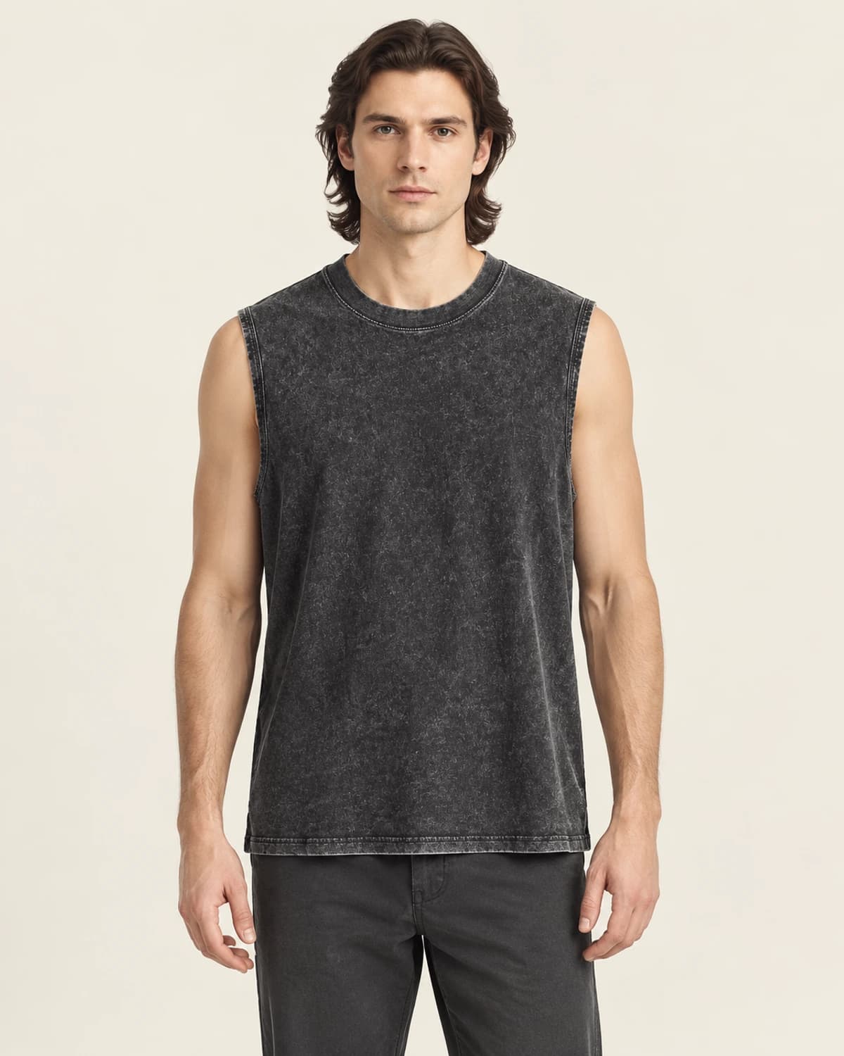 Personalized Photo Tank Top Gift | Washed Cotton