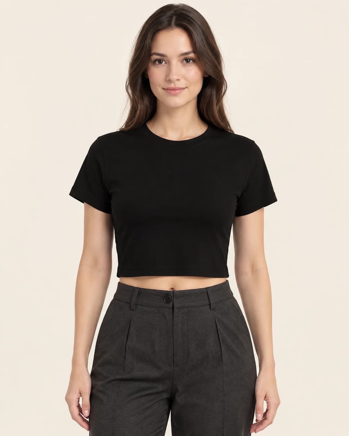 Personalized Women's Photo Crop Top Gift