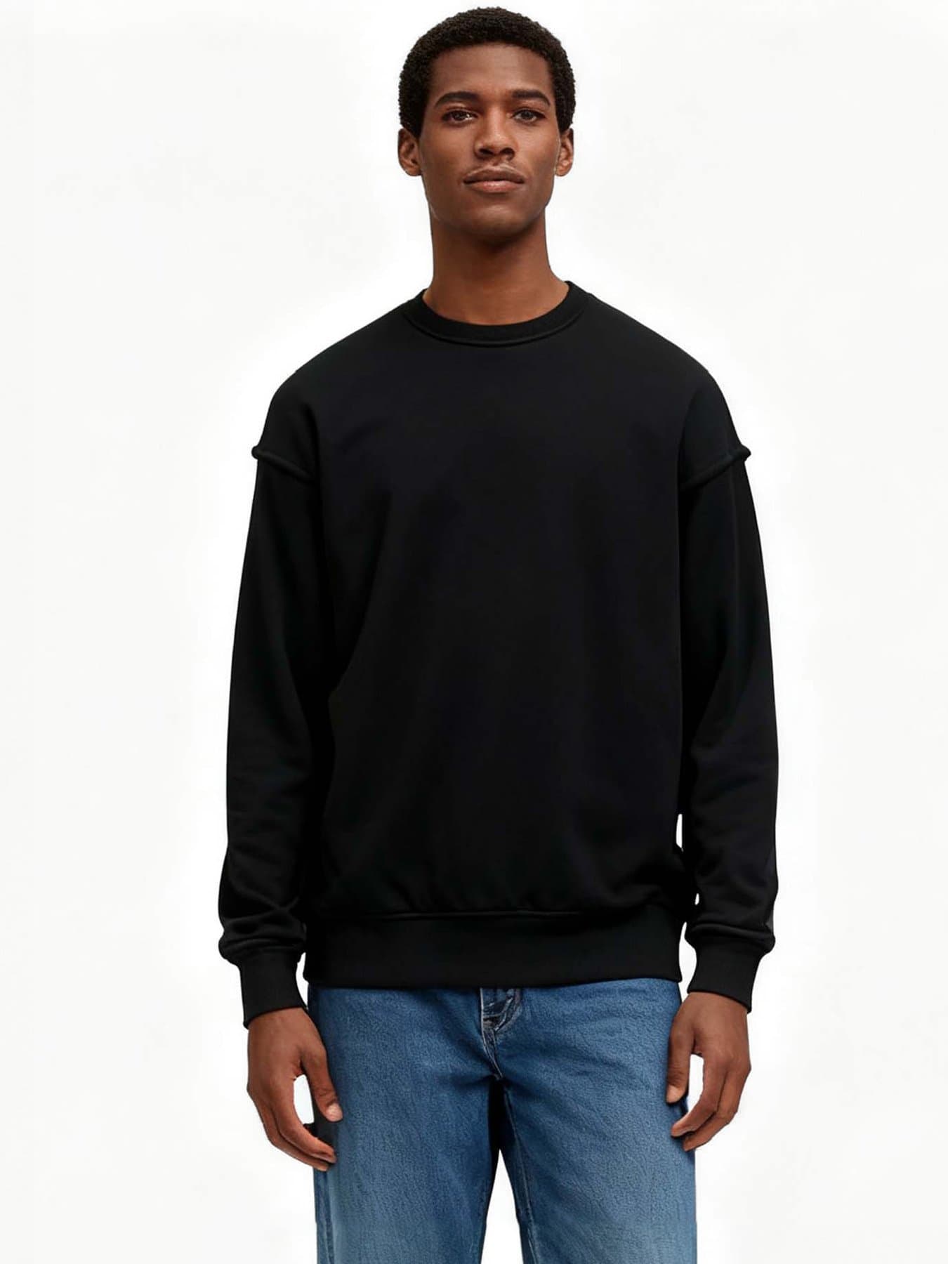 Custom 380gsm Fleece Crewneck Sweatshirt