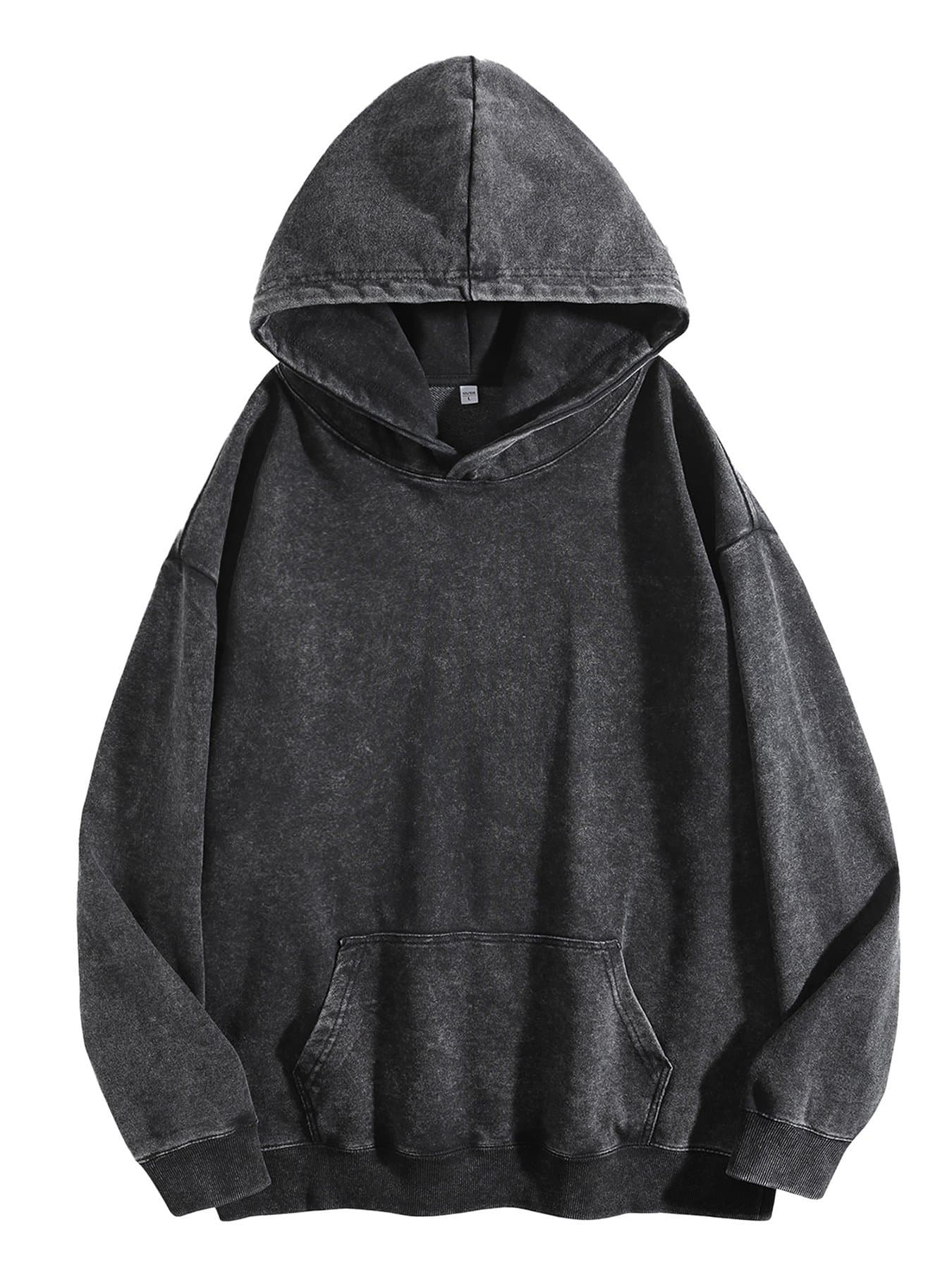 Custom Washed Vintage Hoodie - alternate view