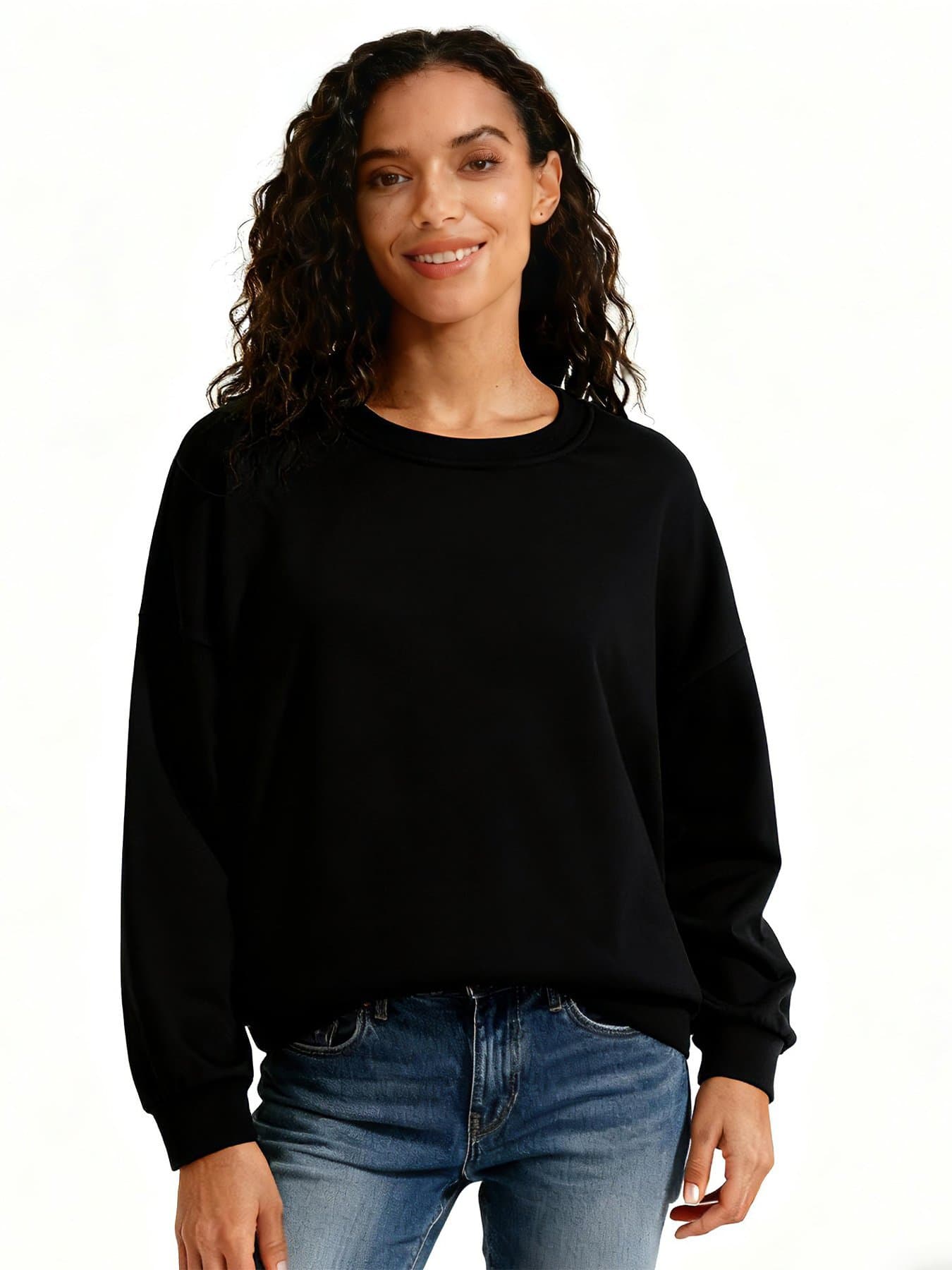Custom Women's 250gsm Crewneck Sweatshirt