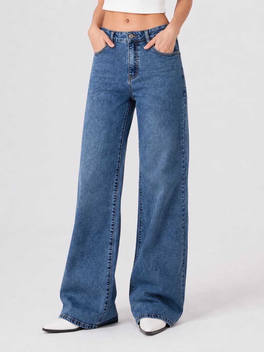 Custom Vintage Wide Leg Jeans
